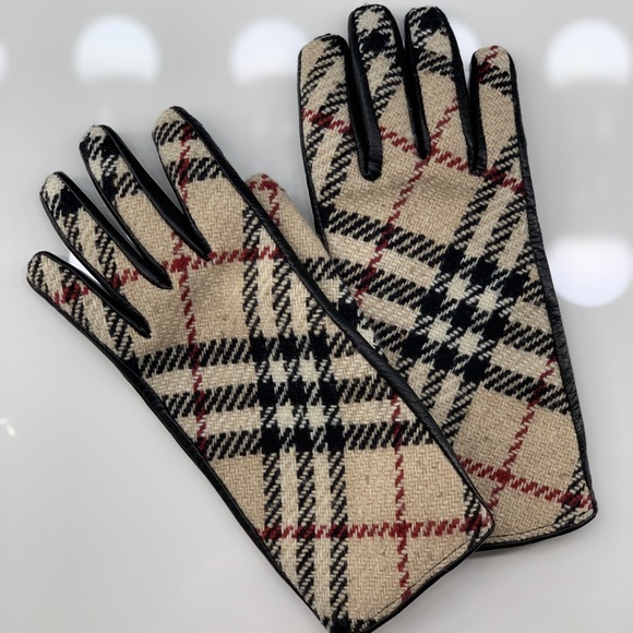 burberry womens gloves